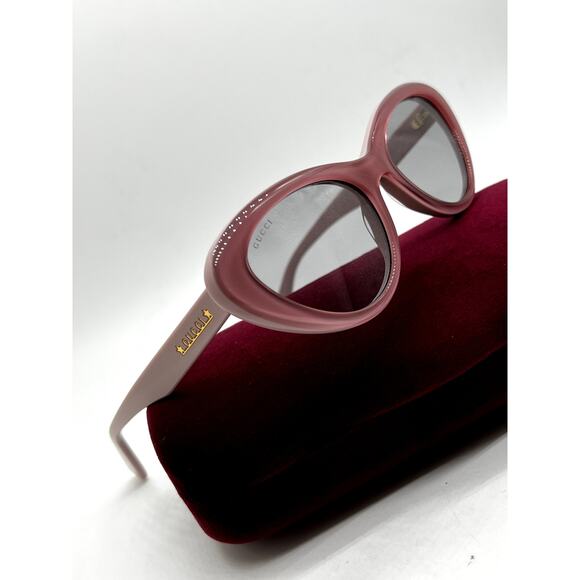 NEW Gucci GG1170S Pink Cat Eye Sunglasses - Picture 6 of 9